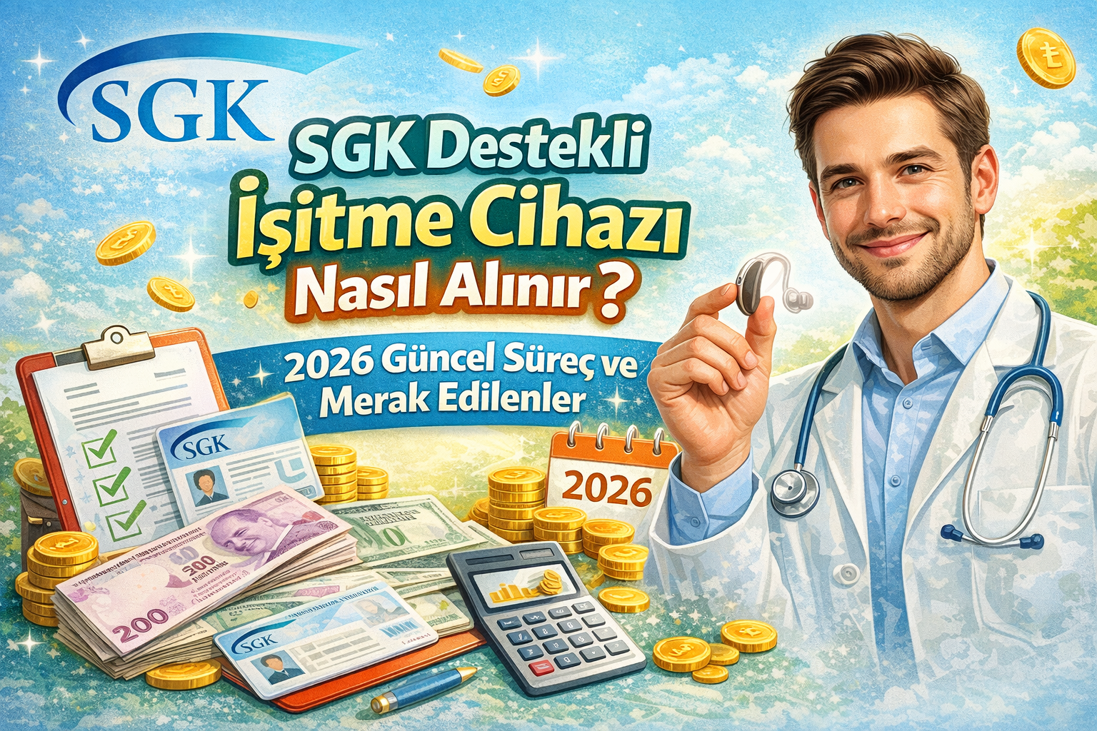 SGK Destekli İşitme Cihazı Nasıl Alınır? 2026 Güncel Yol Haritası
